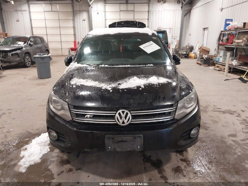 2014 Volkswagen Tiguan R-Line VIN: WVGAV3AX3EW055187 Lot: 43941669