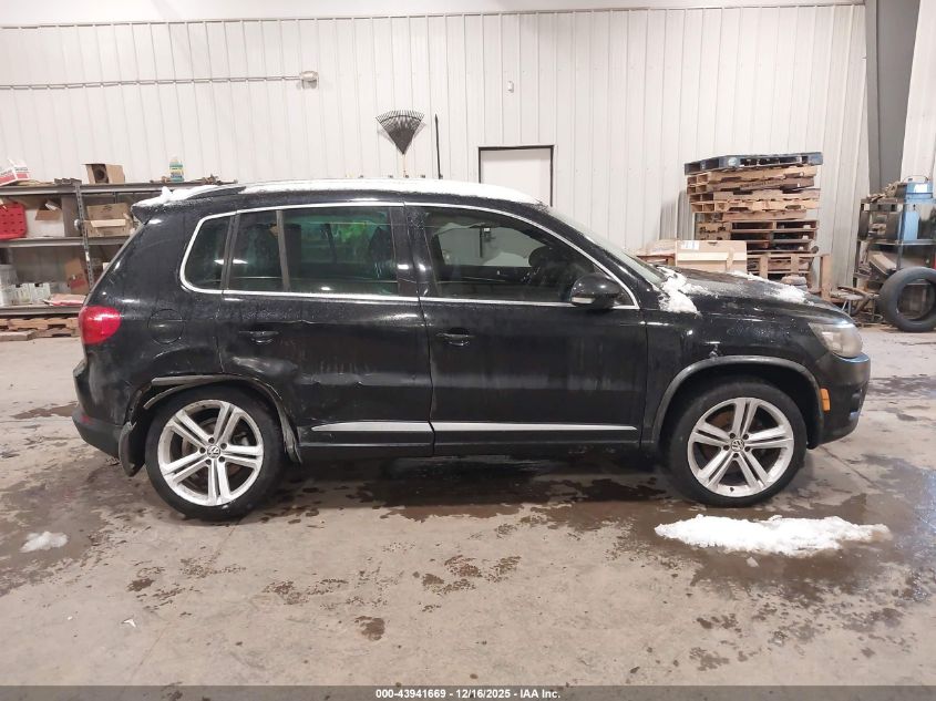 2014 Volkswagen Tiguan R-Line VIN: WVGAV3AX3EW055187 Lot: 43941669