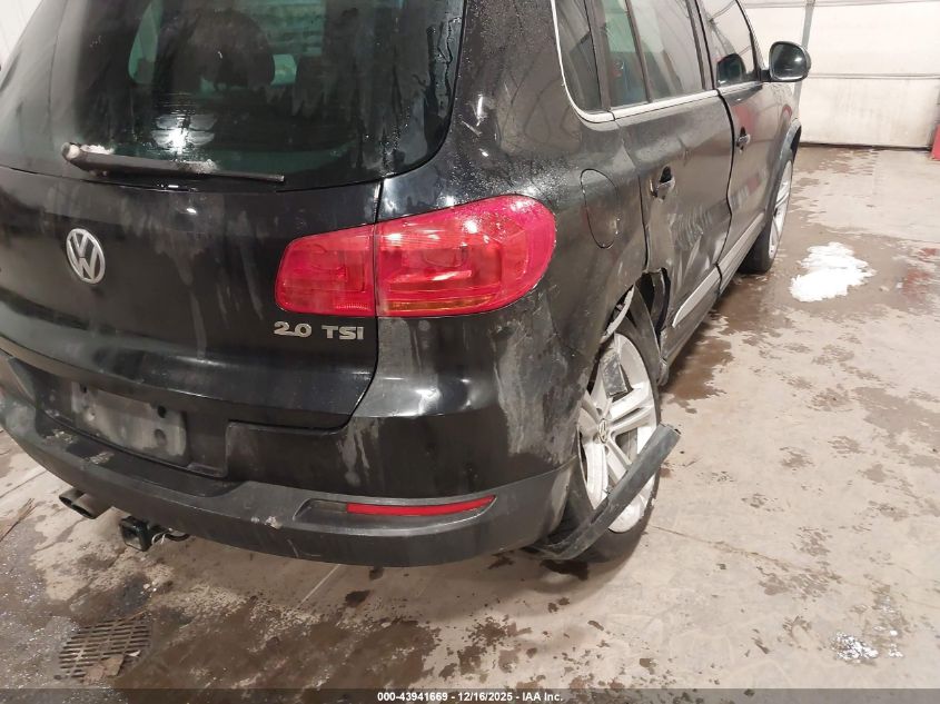 2014 Volkswagen Tiguan R-Line VIN: WVGAV3AX3EW055187 Lot: 43941669
