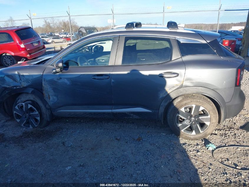 2025 Nissan Kicks Sv Intelligent Awd VIN: 3N8AP6CBXSL347040 Lot: 43941672