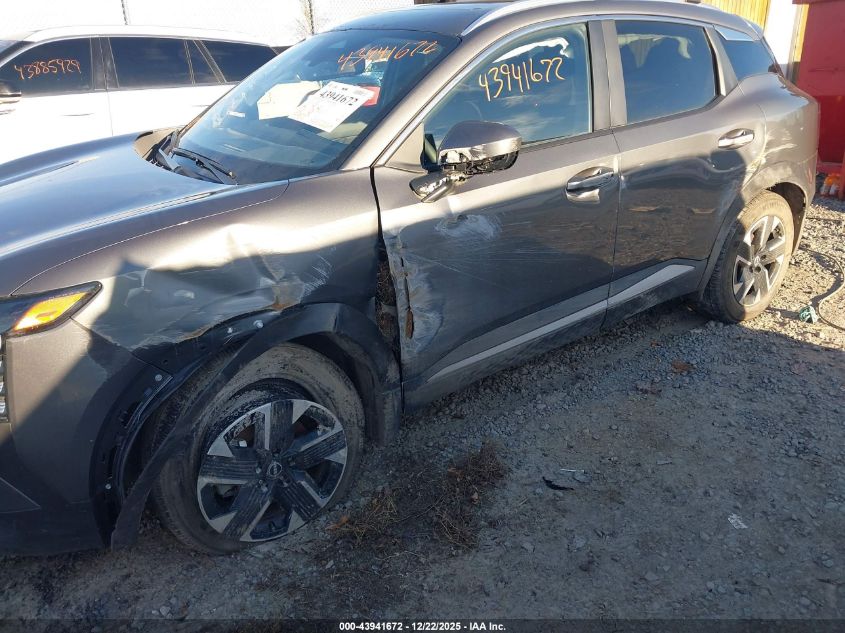 2025 Nissan Kicks Sv Intelligent Awd VIN: 3N8AP6CBXSL347040 Lot: 43941672