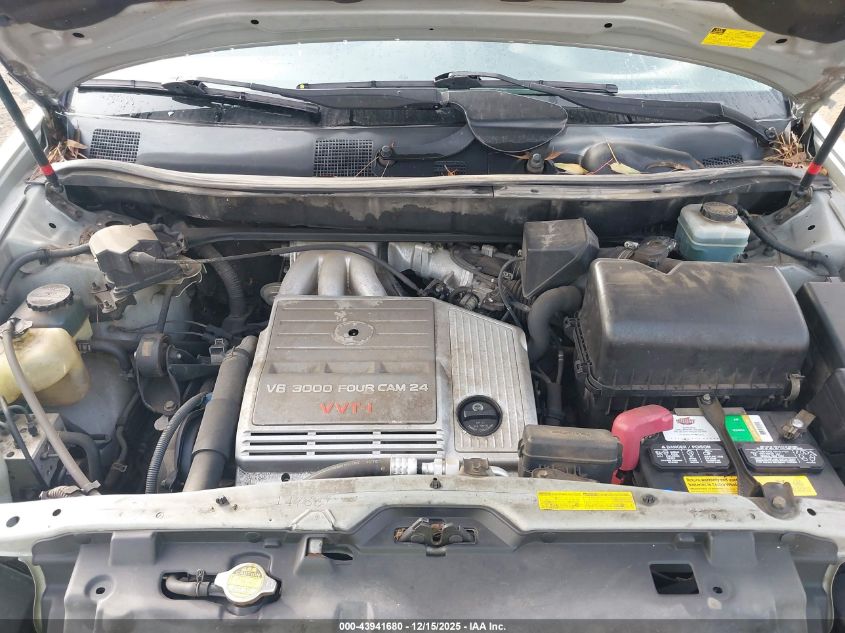 2001 Lexus Rx 300 VIN: JTJHF10U810174083 Lot: 43941680