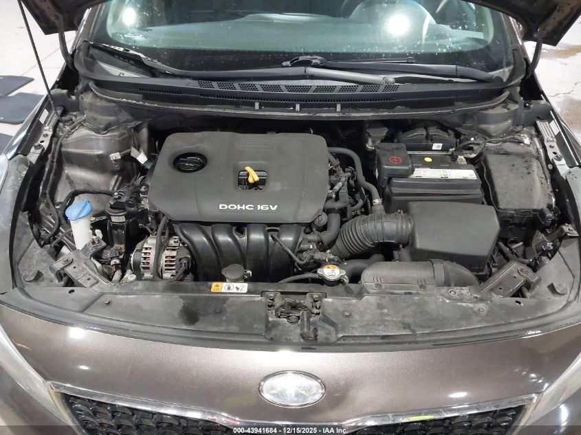 2017 Kia Forte Lx VIN: 3KPFK4A77HE076082 Lot: 43941684