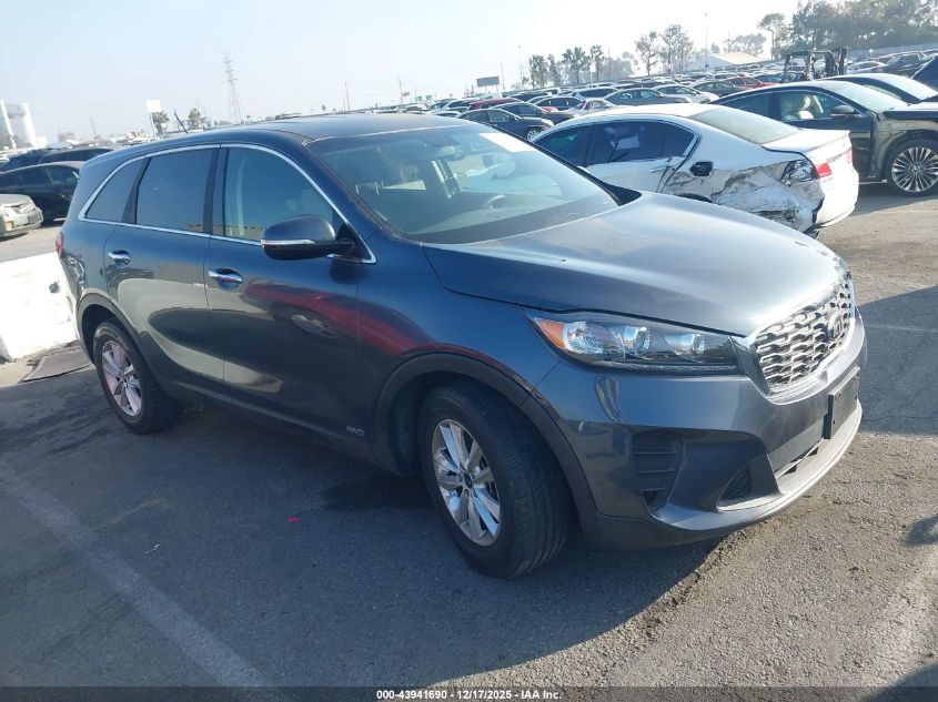 2020 Kia Sorento 2.4L Lx VIN: 5XYPGDA30LG623501 Lot: 43941690