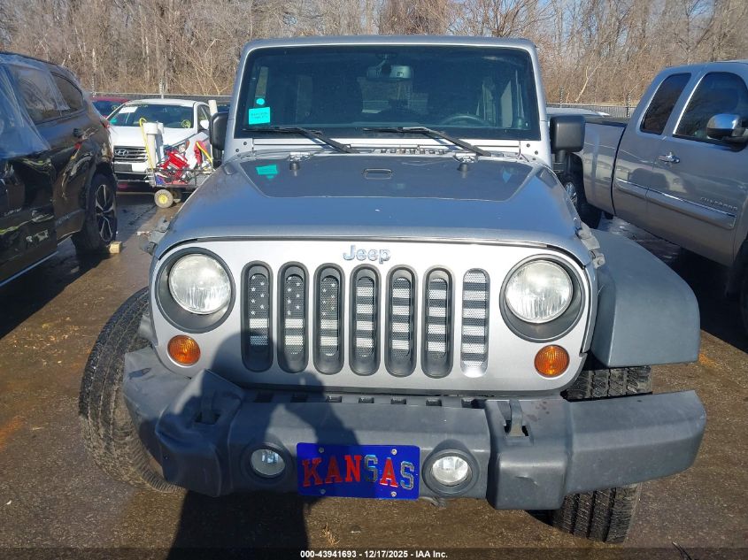 2013 Jeep Wrangler Unlimited Sport VIN: 1C4BJWDG7DL601023 Lot: 43941693