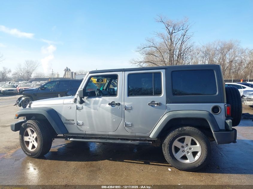 2013 Jeep Wrangler Unlimited Sport VIN: 1C4BJWDG7DL601023 Lot: 43941693