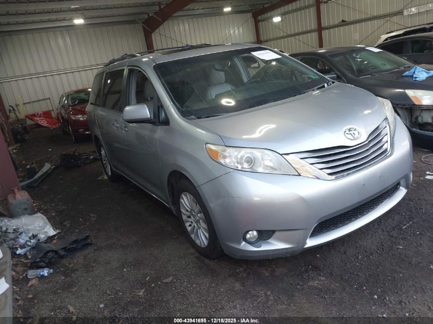 2015 Toyota Sienna Xle 8 Passenger VIN: 5TDYK3DC6FS565071 Lot: 43941695