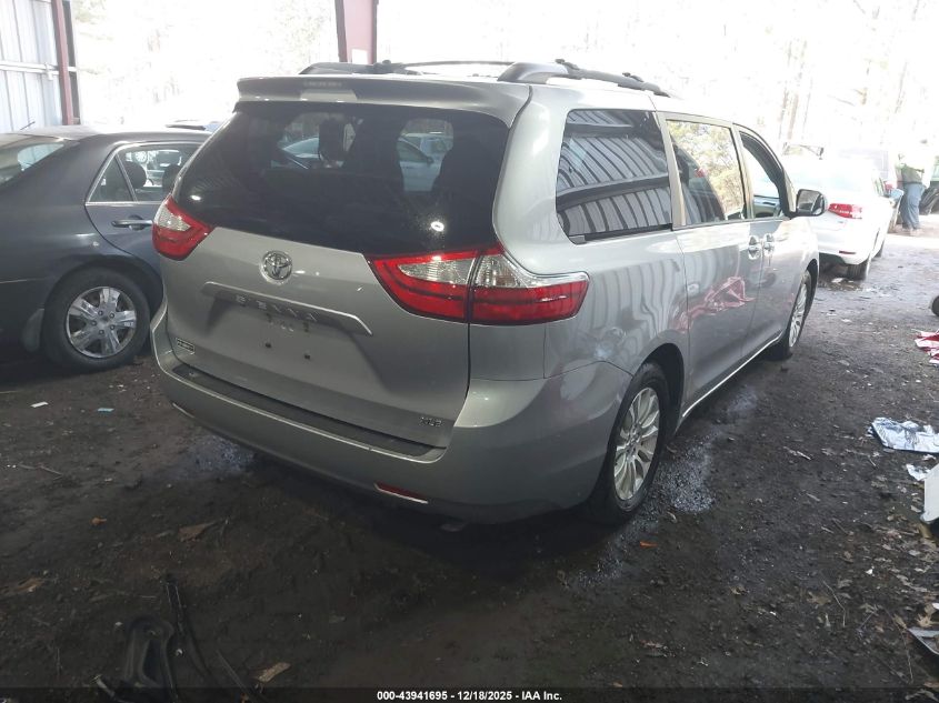 2015 Toyota Sienna Xle 8 Passenger VIN: 5TDYK3DC6FS565071 Lot: 43941695
