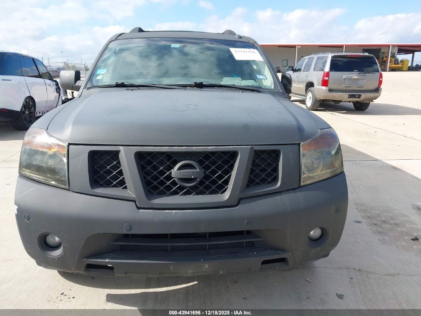 2008 Nissan Armada Le VIN: 5N1BA08D58N616980 Lot: 43941696