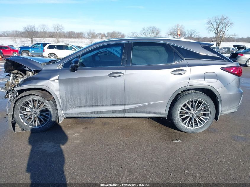 2018 Lexus Rx 350 F Sport VIN: 2T2BZMCA0JC145620 Lot: 43941698