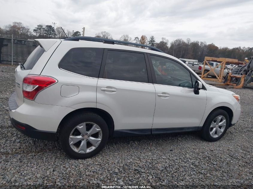 2015 Subaru Forester 2.5I Limited VIN: JF2SJARC4FH554307 Lot: 43941704