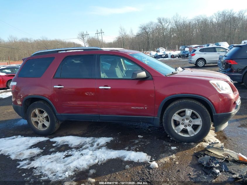 2008 GMC Acadia Sle-1 VIN: 1GKER13758J148732 Lot: 43941710