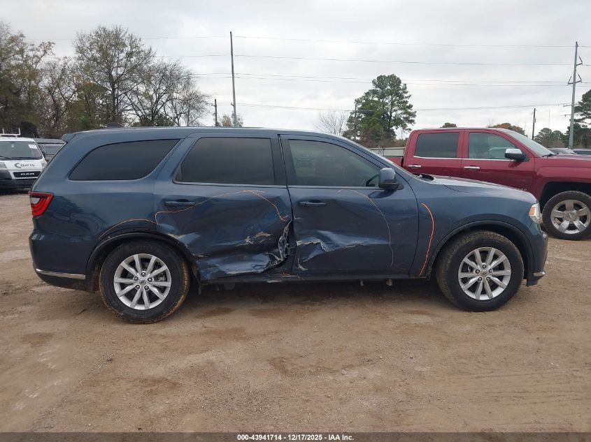 2019 Dodge Durango Special Service Rwd VIN: 1C4RDHFG3KC769513 Lot: 43941714