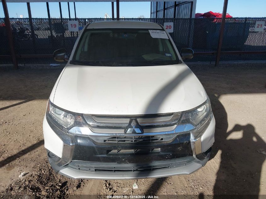 2017 Mitsubishi Outlander Es VIN: JA4AD2A30HZ041730 Lot: 43941716