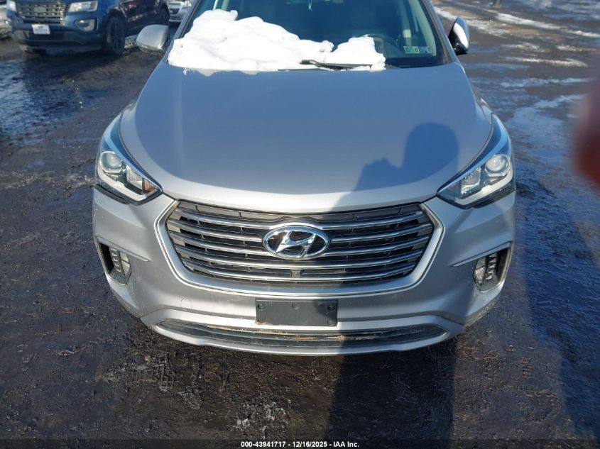 2017 Hyundai Santa Fe Limited Ultimate VIN: KM8SR4HF3HU244594 Lot: 43941717