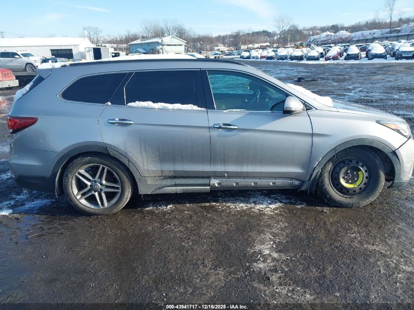 2017 Hyundai Santa Fe Limited Ultimate VIN: KM8SR4HF3HU244594 Lot: 43941717