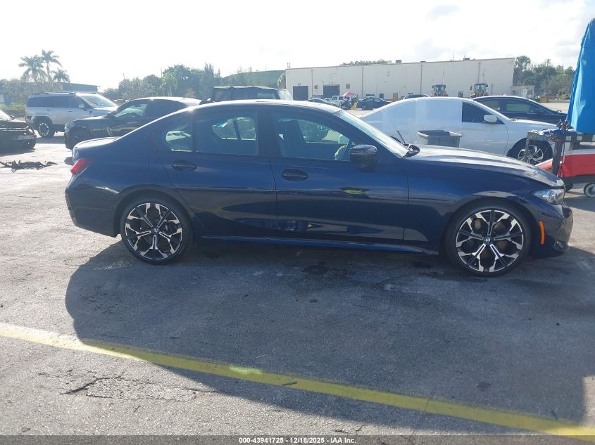 2025 BMW 330I VIN: 3MW69CW01S8E92004 Lot: 43941725