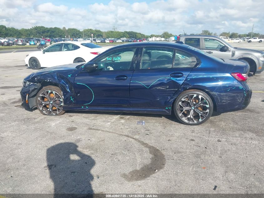 2025 BMW 330I VIN: 3MW69CW01S8E92004 Lot: 43941725