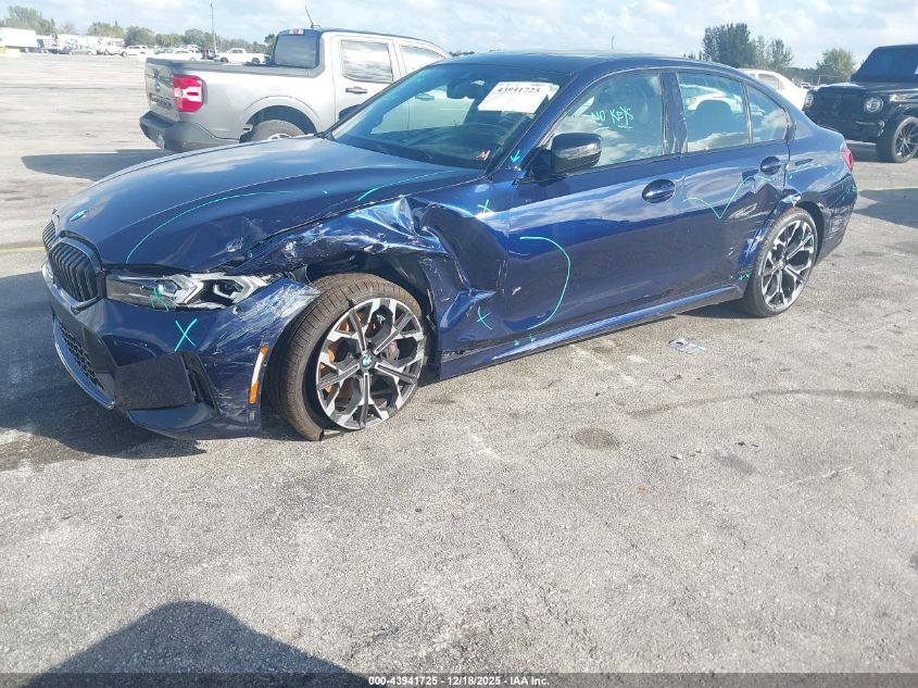 2025 BMW 330I VIN: 3MW69CW01S8E92004 Lot: 43941725