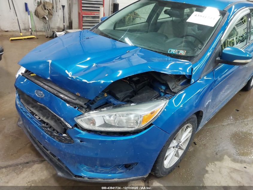 2015 Ford Focus Se VIN: 1FADP3F2XFL250799 Lot: 43941724