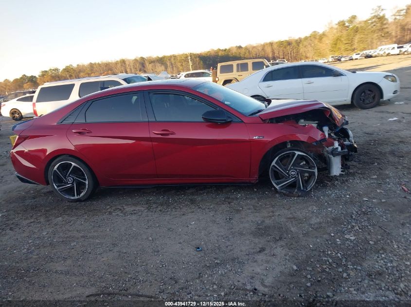 2023 Hyundai Elantra N Line VIN: KMHLR4AF5PU609144 Lot: 43941729