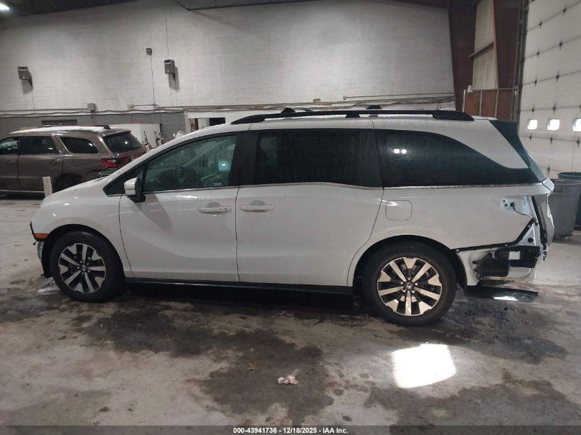 2025 Honda Odyssey Ex-L VIN: 5FNRL6H62SB089472 Lot: 43941736
