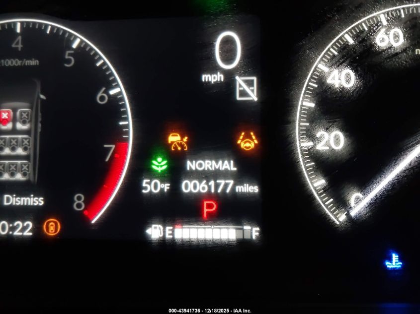 2025 Honda Odyssey Ex-L VIN: 5FNRL6H62SB089472 Lot: 43941736