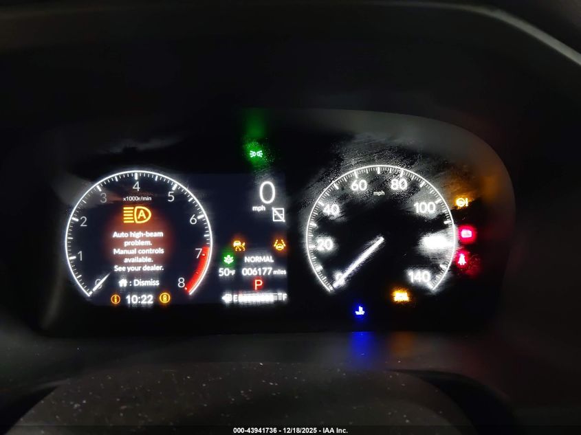 2025 Honda Odyssey Ex-L VIN: 5FNRL6H62SB089472 Lot: 43941736