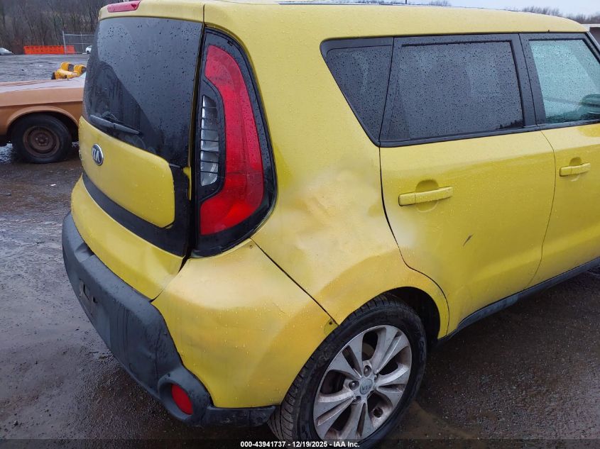 2014 Kia Soul + VIN: KNDJP3A57E7008591 Lot: 43941737