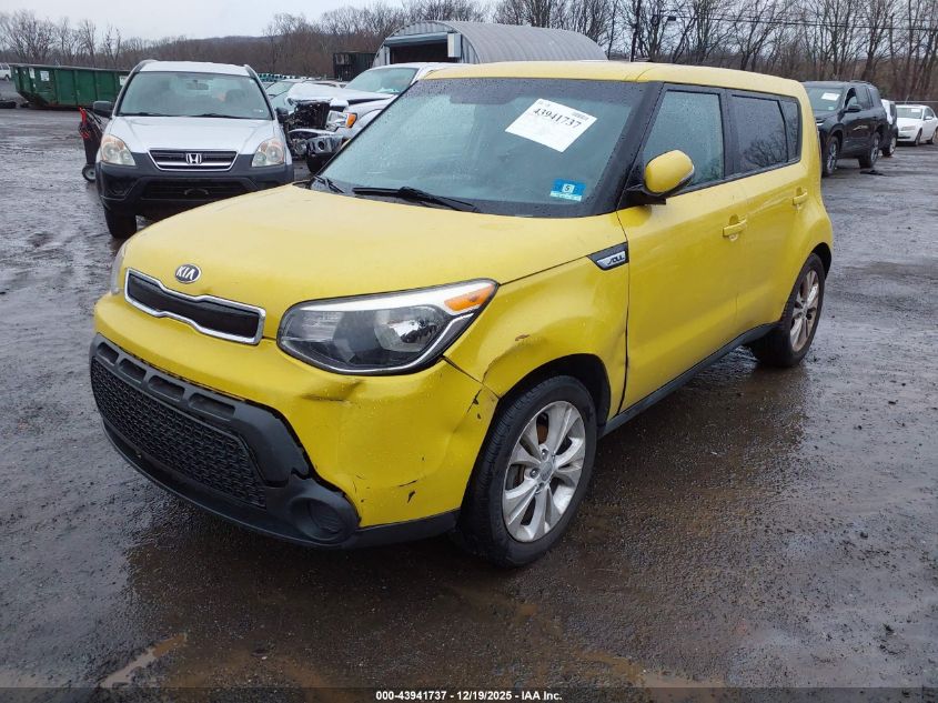 2014 Kia Soul + VIN: KNDJP3A57E7008591 Lot: 43941737