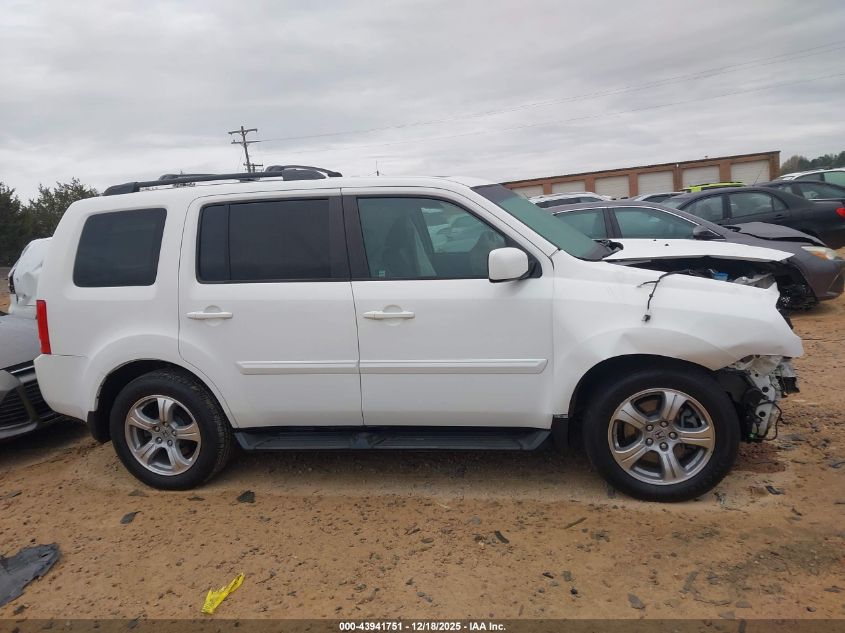 2014 Honda Pilot Ex-L VIN: 5FNYF3H53EB025857 Lot: 43941751