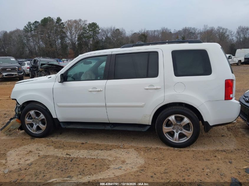 2014 Honda Pilot Ex-L VIN: 5FNYF3H53EB025857 Lot: 43941751
