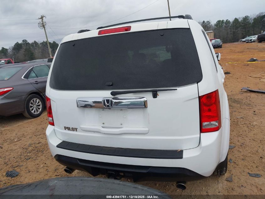 2014 Honda Pilot Ex-L VIN: 5FNYF3H53EB025857 Lot: 43941751