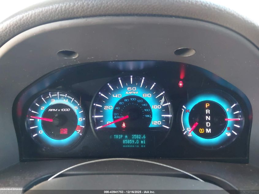 2012 Ford Fusion Sel VIN: 3FAHP0JG5CR247275 Lot: 43941753