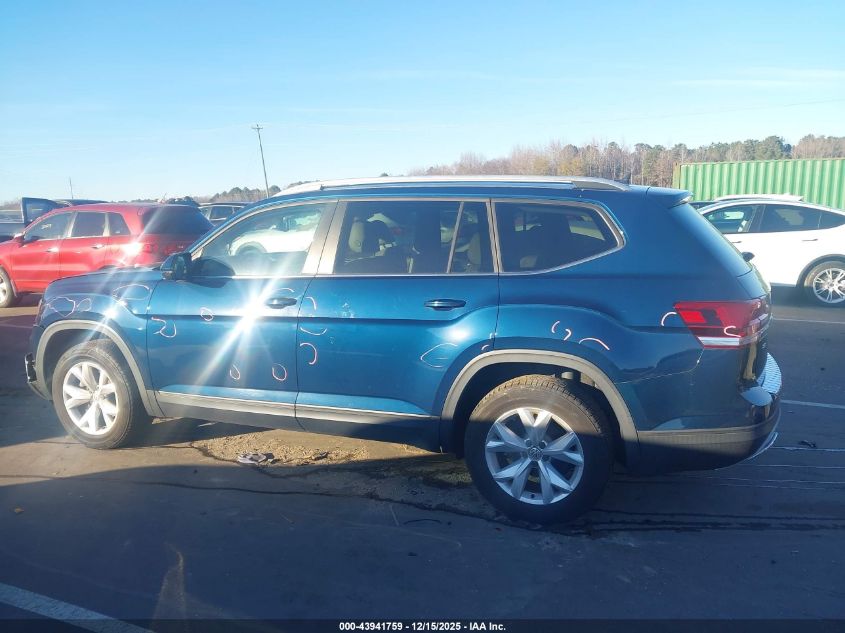 2018 Volkswagen Atlas 3.6L V6 Se VIN: 1V2CR2CA7JC580008 Lot: 43941759