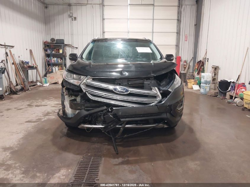 2015 Ford Edge Titanium VIN: 2FMTK4K97FBB10217 Lot: 43941761