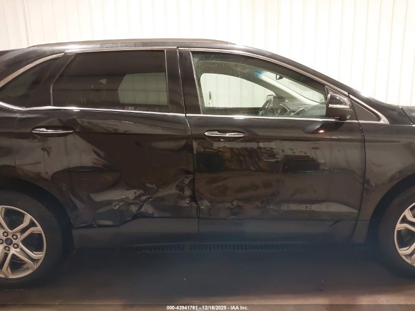2015 Ford Edge Titanium VIN: 2FMTK4K97FBB10217 Lot: 43941761