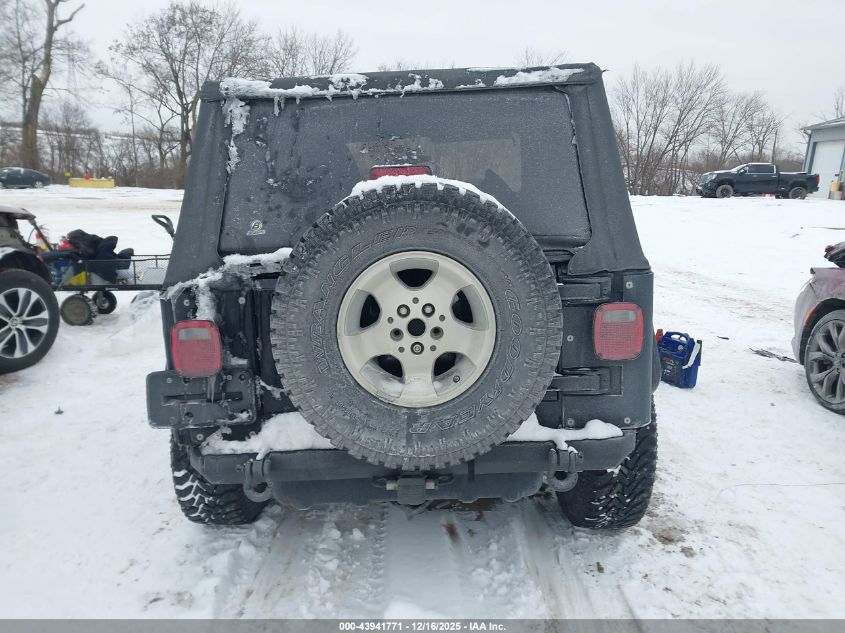 2002 Jeep Wrangler Sport VIN: 1J4FA49S02P704819 Lot: 43941771