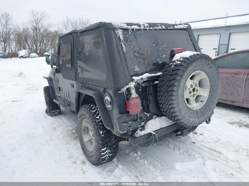 2002 Jeep Wrangler Sport