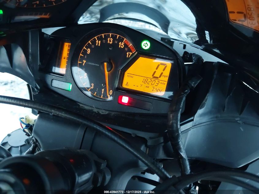 2009 Honda Cbr600 Rr VIN: JH2PC40009K202651 Lot: 43941773