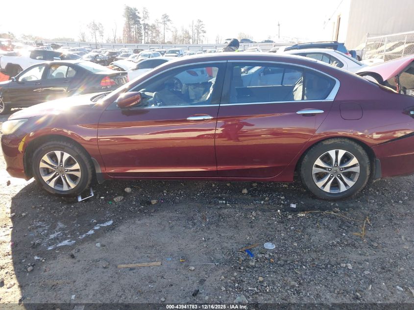 2014 Honda Accord Lx VIN: 1HGCR2F35EA162144 Lot: 43941783