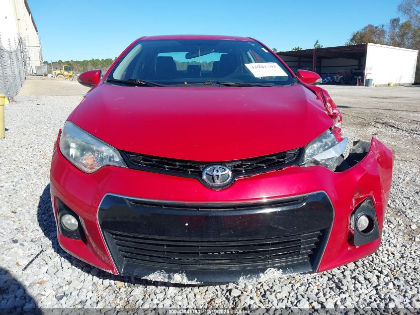 2015 Toyota Corolla S Plus VIN: 2T1BURHE8FC362979 Lot: 43941793