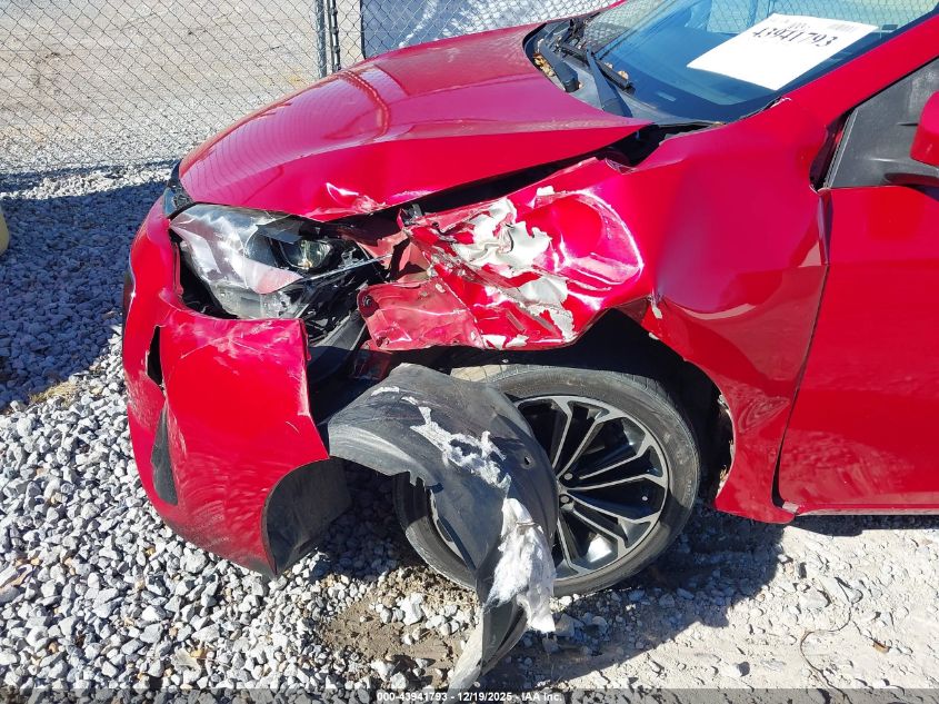 2015 Toyota Corolla S Plus VIN: 2T1BURHE8FC362979 Lot: 43941793