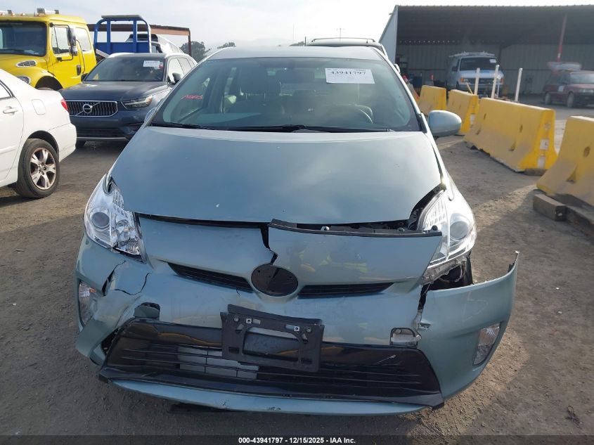 2013 Toyota Prius Four VIN: JTDKN3DU8D5688783 Lot: 43941797