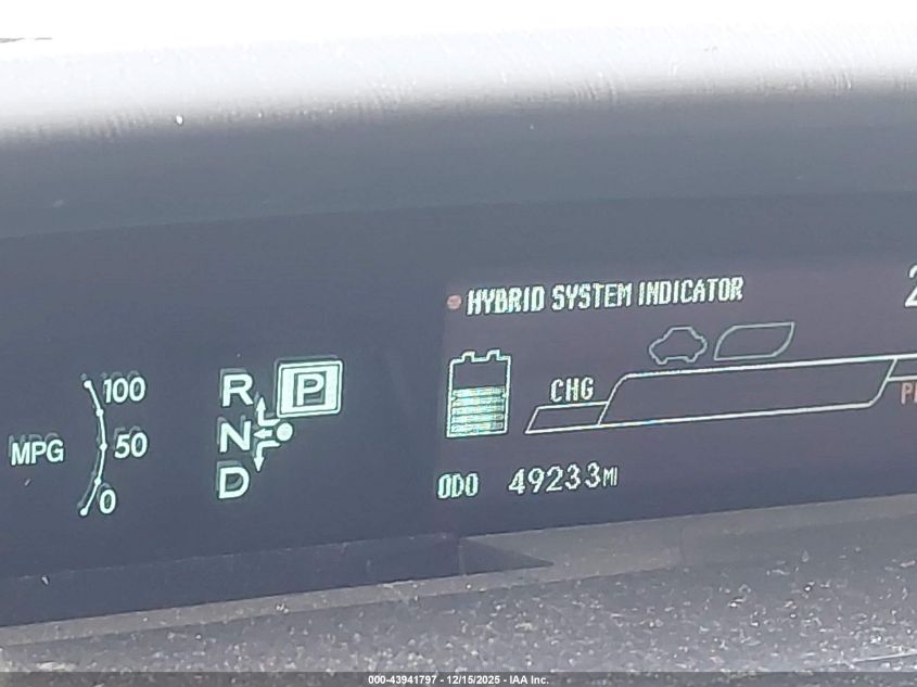 2013 Toyota Prius Four VIN: JTDKN3DU8D5688783 Lot: 43941797