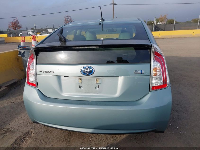2013 Toyota Prius Four VIN: JTDKN3DU8D5688783 Lot: 43941797