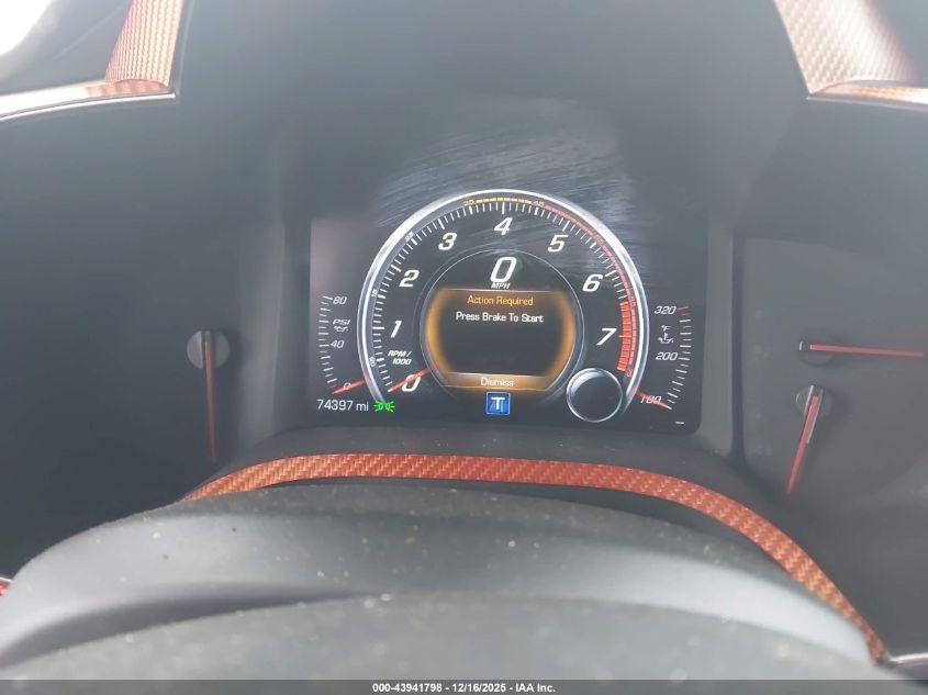 2015 Chevrolet Corvette Stingray Z51 VIN: 1G1YM2D78F5102600 Lot: 43941798