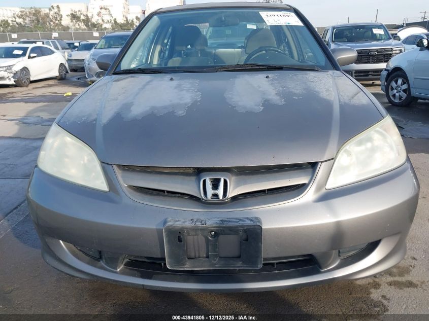 2004 Honda Civic Ex VIN: 2HGES26764H527060 Lot: 43941805