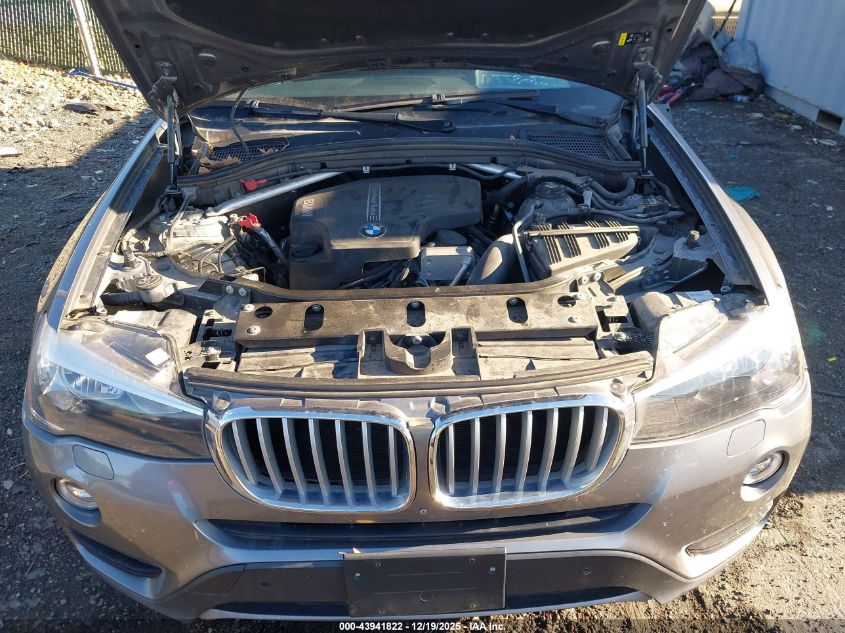 2017 BMW X3 Sdrive28I VIN: 5UXWZ7C30H0X39569 Lot: 43941822