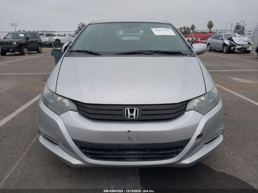 2010 Honda Insight Ex VIN: JHMZE2H72AS001998 Lot: 43941824